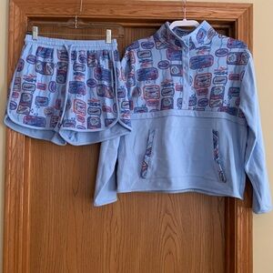 Rare Raw brand top/short set